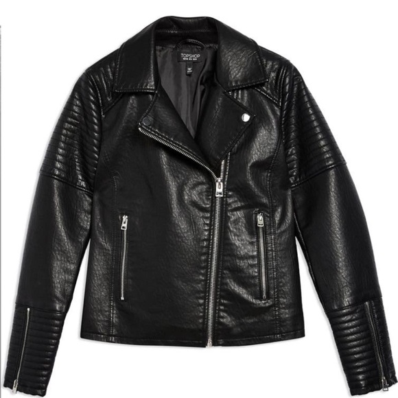 Topshop Jackets & Blazers - TopShop - Rosa Biker Jacket